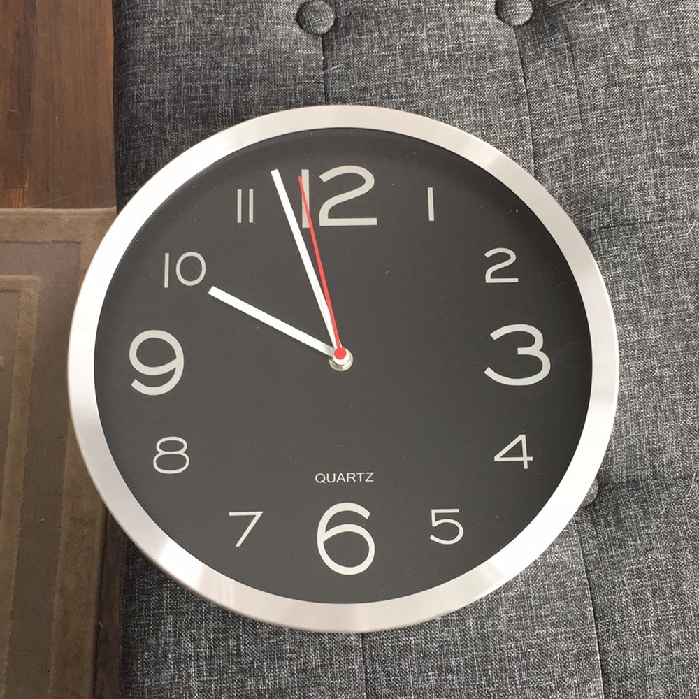 12” Quartz Wall Clock